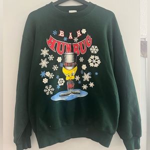 Vintage Looney Tunes 90’s Christmas Sweatshirt